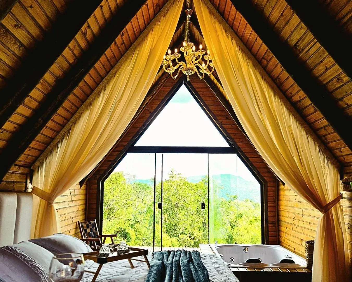 Luxury tent Chale Araucaria Hotel Bom Retiro
